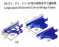 dj-tI、pI、cI-03型大跨距水平三通橋架